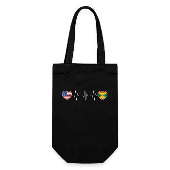 Grenada - Gift Bag for Bottles - black - Front