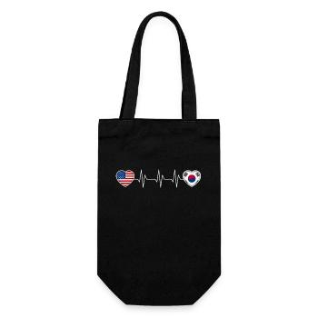 South Korea - Gift Bag for Bottles - black - Front