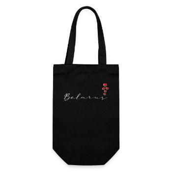 Belarus - Gift Bag for Bottles - black - Front