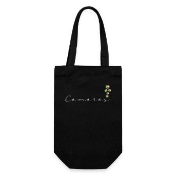 Comoros - Gift Bag for Bottles - black - Front
