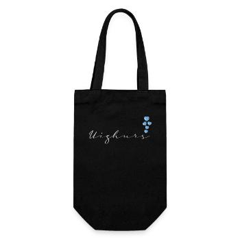 Ouïghours - Sac à bouteille - noir - Devant