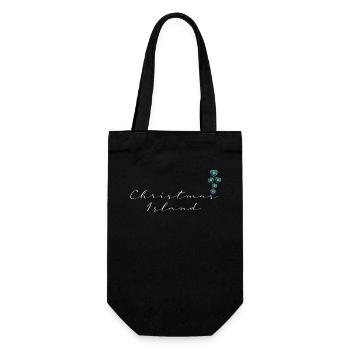 Christmas Island - Gift Bag for Bottles - black - Front