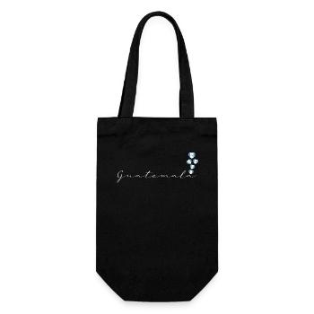Guatemala - Gift Bag for Bottles - black - Front