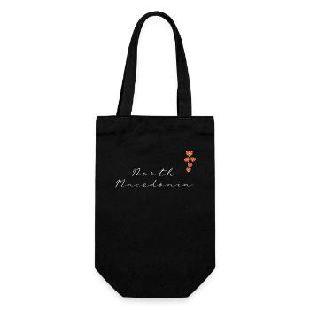 Macédoine du Nord - Sac à bouteille - noir - Devant