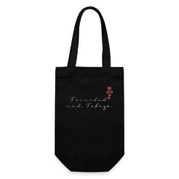 Trinidad and Tobago - Gift Bag for Bottles - black - Front