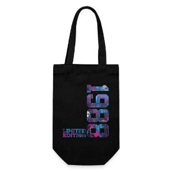 38TH BIRTHDAY 38 YEARS LIMITED EDITION 1988 - Gift Bag for Bottles - black - Front