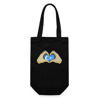 Ouïghours - Sac à bouteille - noir - Devant