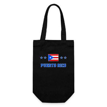 Puerto Rico - Gift Bag for Bottles - black - Front