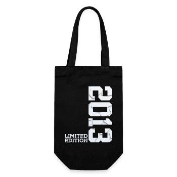 13. GEBURTSTAG LIMITED EDITION 2013 - Geschenkbeutel für Flaschen - Schwarz - Vorne