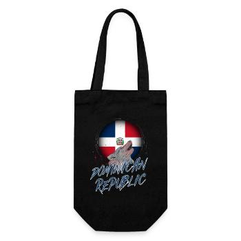 République dominicaine - Sac à bouteille - noir - Devant