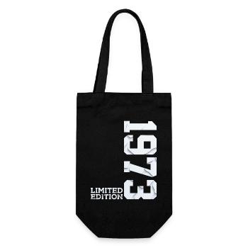 53RD BIRTHDAY LIMITED EDITION 1973 - Gift Bag for Bottles - black - Front