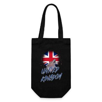 United Kingdom - Gift Bag for Bottles - black - Front