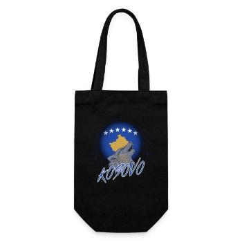 Kosovo (en anglais) - Sac à bouteille - noir - Devant