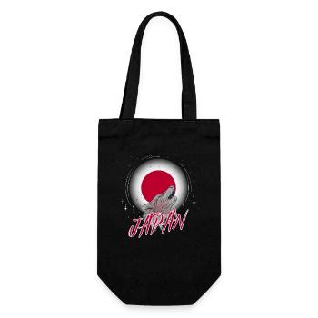 Japan - Gift Bag for Bottles - black - Front