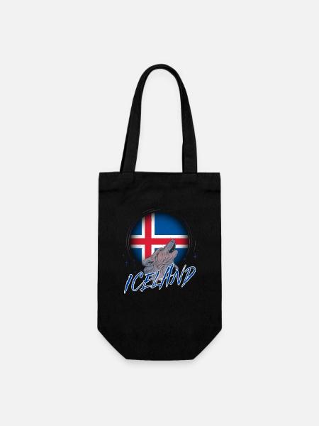 Islande - Sac à bouteille - noir