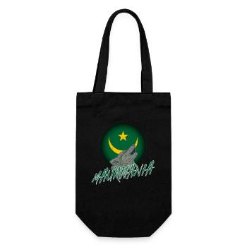 Mauritania - Gift Bag for Bottles - black - Front