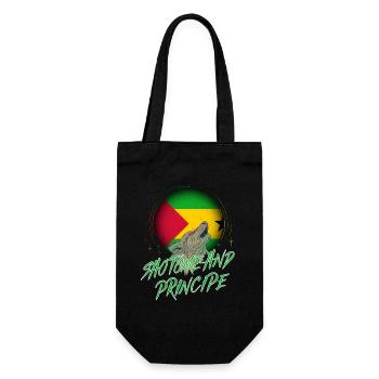 Sao Tomé et Principe - Sac à bouteille - noir - Devant
