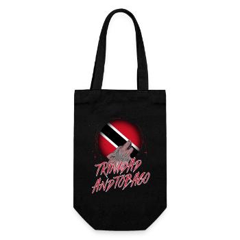 Trinidad and Tobago - Gift Bag for Bottles - black - Front