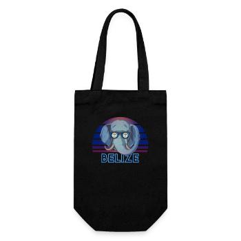 Belize - Gift Bag for Bottles - black - Front