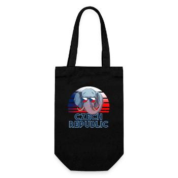 République tchèque - Sac à bouteille - noir - Devant