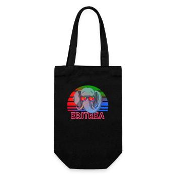 Eritrea - Gift Bag for Bottles - black - Front