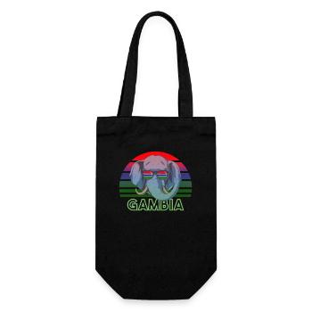 Gambie - Sac à bouteille - noir - Devant