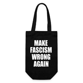 make fascism wrong again - Sac à bouteille - noir - Devant