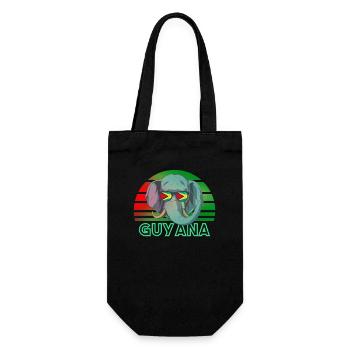 Guyana - Gift Bag for Bottles - black - Front