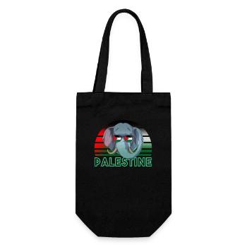 Palestine - Sac à bouteille - noir - Devant