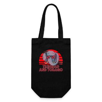Trinidad and Tobago - Gift Bag for Bottles - black - Front