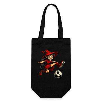 Witch Football - Gift Bag for Bottles - black - Front