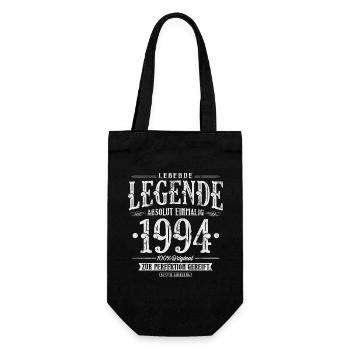 1994 Vintage Cadeau d’anniversaire Légende vivante - Sac à bouteille - noir - Devant
