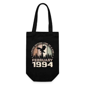 Incomparable since February 1994, 30th Anniversary - Gift Bag for Bottles - black - Front
