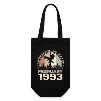 Incomparable since February 1993, 31st Anniversary - Gift Bag for Bottles - black - Front