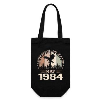 Incomparable depuis mai 1984, 40e Anniversaire - Sac à bouteille - noir - Devant