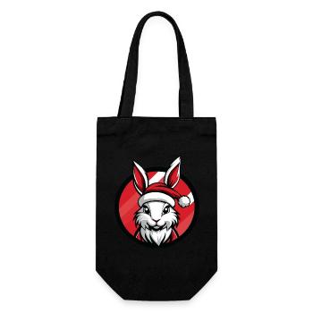 Noël Bunny Noël - Sac à bouteille - noir - Devant