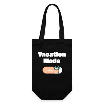 Mode vacances activé – Mai Tai avec barre de chargement (léger) - Sac à bouteille - noir - Devant