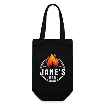 Barbecue Janes - Sac à bouteille - noir - Devant