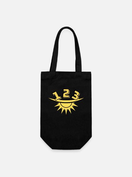 1 2 3 Soleil - Sac à bouteille - noir