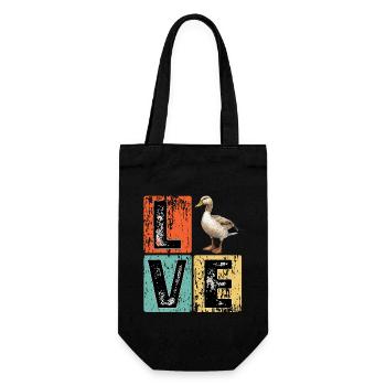 Rétro Duck Hunting Duck Birds Lover Duck Hunter - Sac à bouteille - noir - Devant