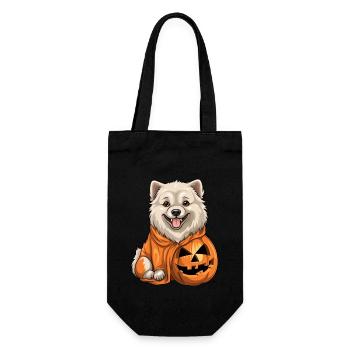 Eskimo Dog Pumpkin Lazy Halloween Party Costume - Sac à bouteille - noir - Devant
