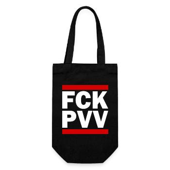 Fck pvv - Geschenkbeutel für Flaschen - Schwarz - Vorne