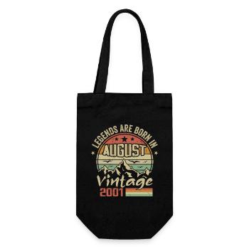 August 2001 Anniversary 2001 - Legends August 2001 - Gift Bag for Bottles - black - Front