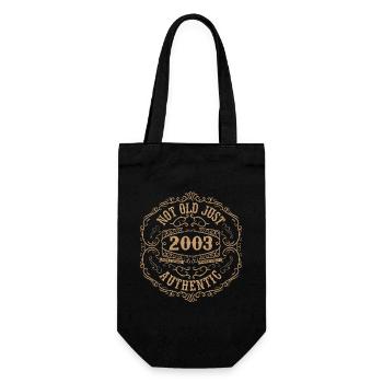 2003 Classique 2003 Cadeau Anniversaire 2003 Rétr - Sac à bouteille - noir - Devant