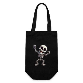 Halloween design creepy for the next party - Gift Bag for Bottles - black - Front