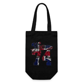 52E ANNIVERSAIRE MILLÉSIME BRITANNIQUE 1974 - Sac à bouteille - noir - Devant