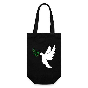 Peace Robbery - Gift Bag for Bottles - black - Front