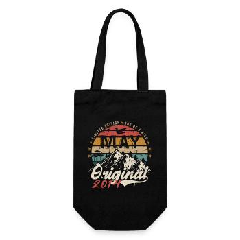 Mai 2014 Cadeau D'anniversaire Mai 2014 Original - Sac à bouteille - noir - Devant
