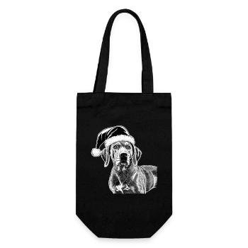 Noël à crête dorsale rhodésienne - Sac à bouteille - noir - Devant