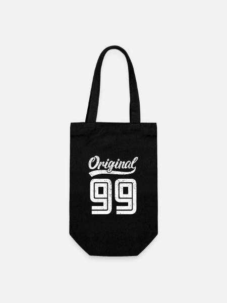 1999 Original 99 geboren 1999 - Geschenkbeutel für Flaschen - Schwarz